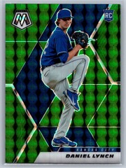 2021 Panini Mosaic #284 Daniel Lynch Rookie Green Prizm Kansas City Royals